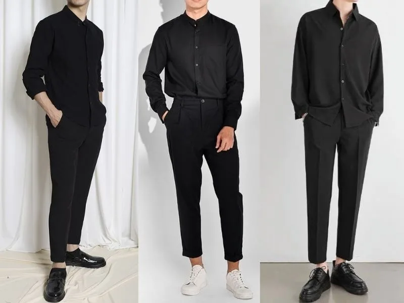 ao den phoi quan mau gi 12 cach mix do giup outfit co gu hon