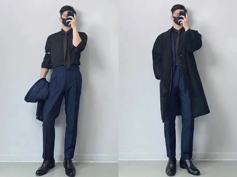 ao den phoi quan mau gi 12 cach mix do giup outfit co gu hon