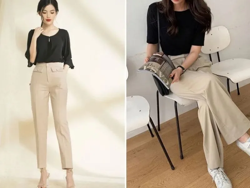 ao den phoi quan mau gi 12 cach mix do giup outfit co gu hon