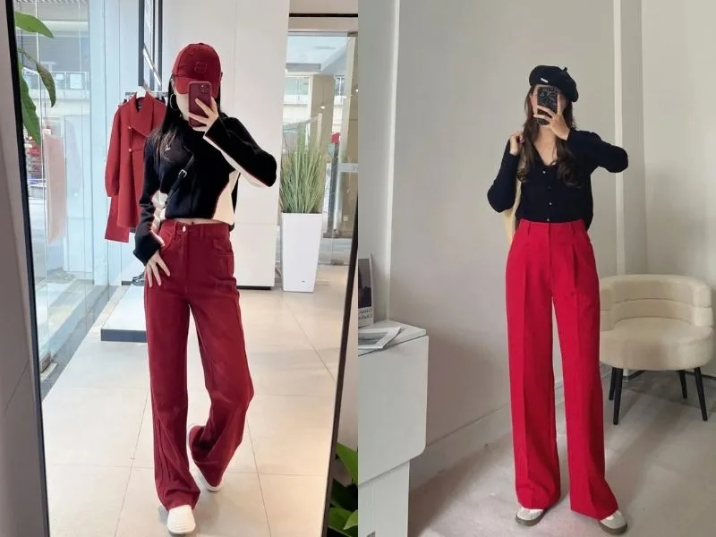 ao den phoi quan mau gi 12 cach mix do giup outfit co gu hon