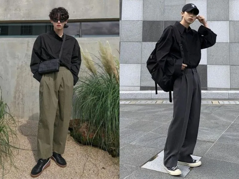 ao den phoi quan mau gi 12 cach mix do giup outfit co gu hon