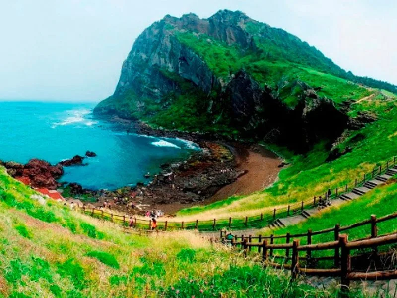 dao jeju han quoc ve dep tho mong cua hon dao nui lua