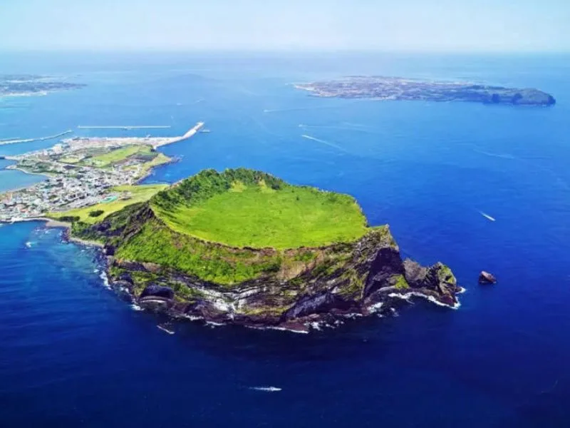 dao jeju han quoc ve dep tho mong cua hon dao nui lua