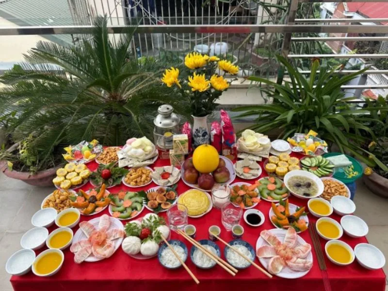 mam cung chung sinh gom nhung gi le vat theo nghi thuc dan gian